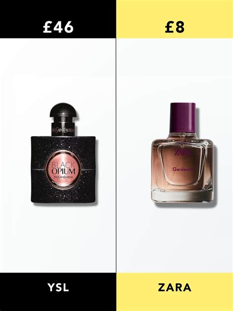 dupe ysl black opium|black opium dupe zara.